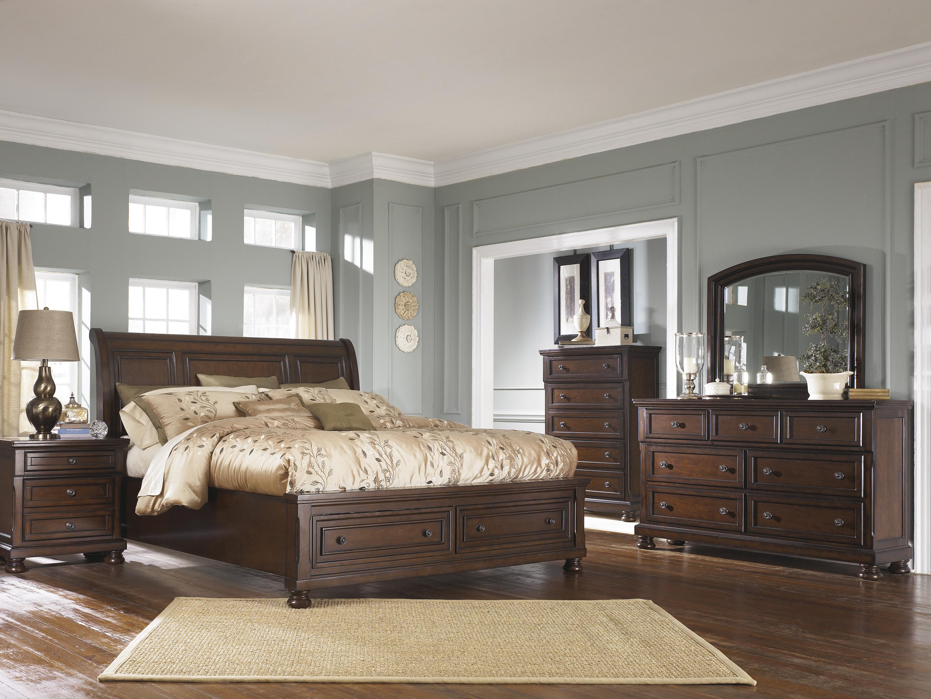 Queen bedroom sets outlet at ashley furniture